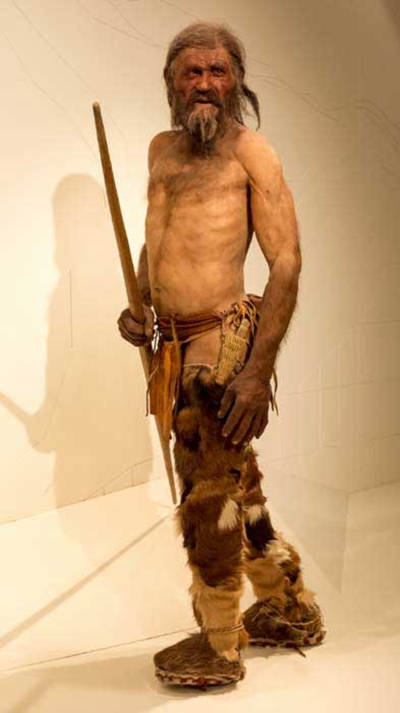 Naturalistic reconstruction of Ötzi