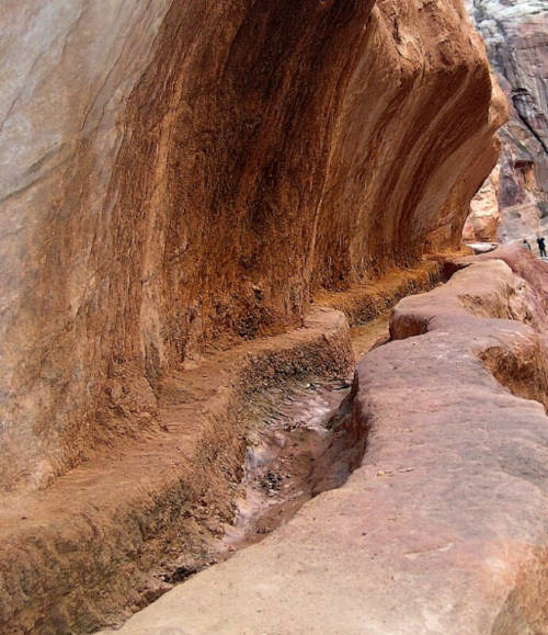 Aquaduct at Petra.