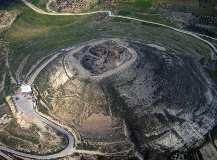 Aerial view of Herodium