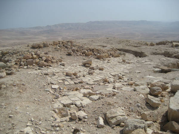 The remote fortress of Hyrcania in the Judean Desert where the mold was discovered