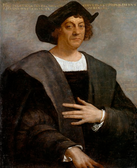 صورة لرجل يقال إنه كريستوفر كولومبوس