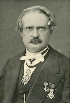 Portrait of Jules Oppert, one of the leading scholars involved in the nineteenth-century decipherment of cuneiform and the study of ancient Mesopotami