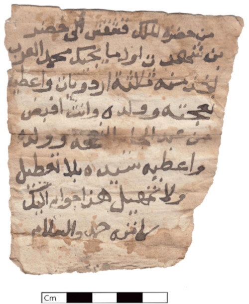 The manuscript from Old Dongola