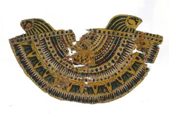Egyptian neck adornment has also been recovered by Queensland police