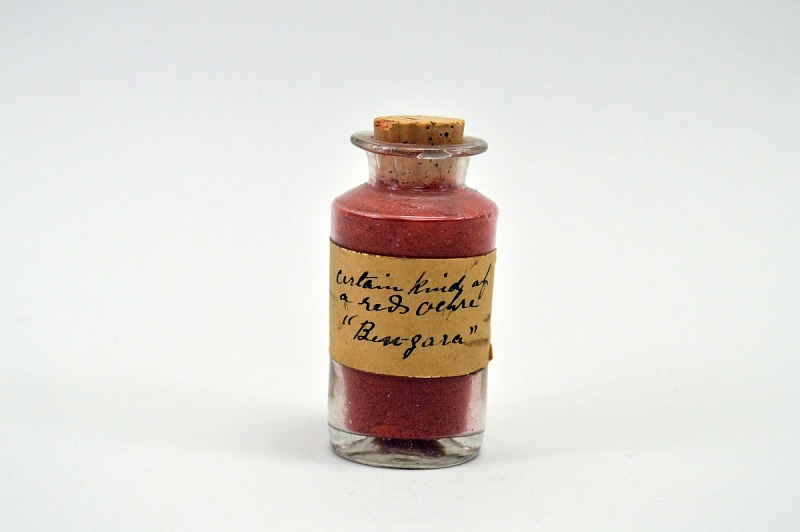 Red ochre pigment similar to that used in the Anzick burial