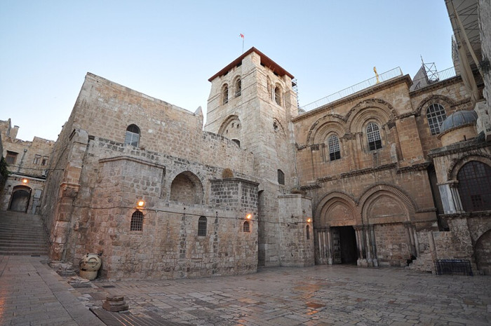 The Church of the Holy Sepulchre in Jerusalem