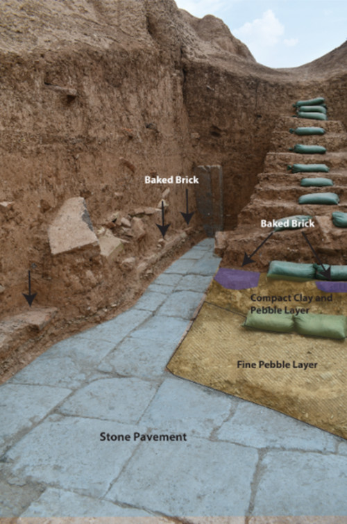 Details of pavement sequence in operations.