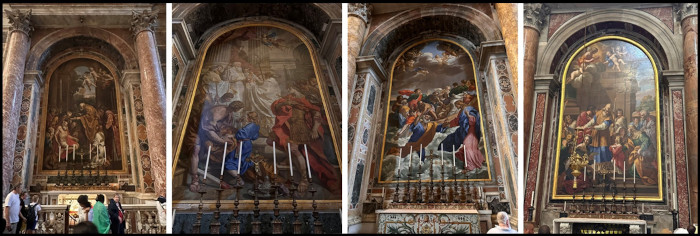 our mosaic altarpiece paintings