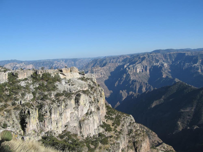 Barrancas del Cobre, in Chihuahua, Mexico, near where the skull was reportedly discovered.