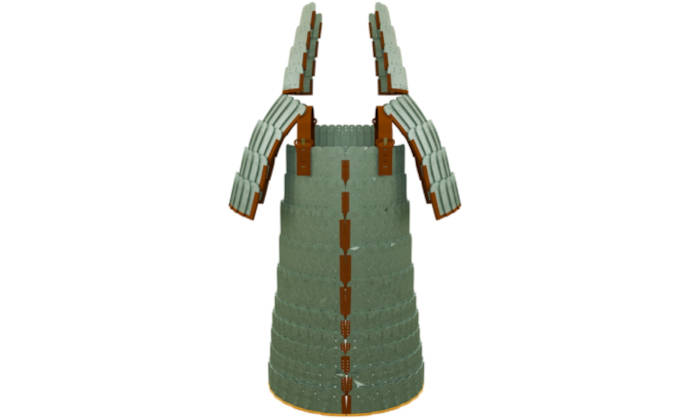 Part of the armor simulation imaging.