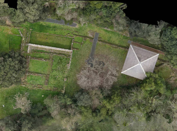 Aerial of Veii.