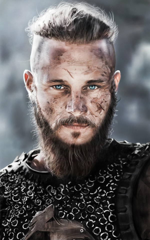 Representation of Ragnar 'Hairy Breeches' Lothbrok