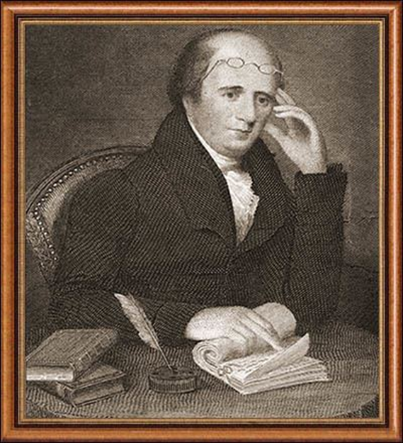 A 19th-century portrait of William Morgan.