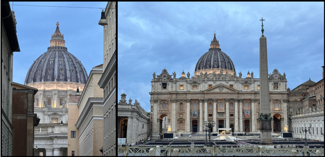 Exterior of St. Peter’s Basilica