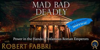 Famous Romans talk advert