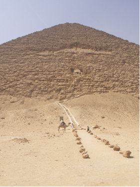 Entrance to the Red Pyramid of Sneferu at Darshur