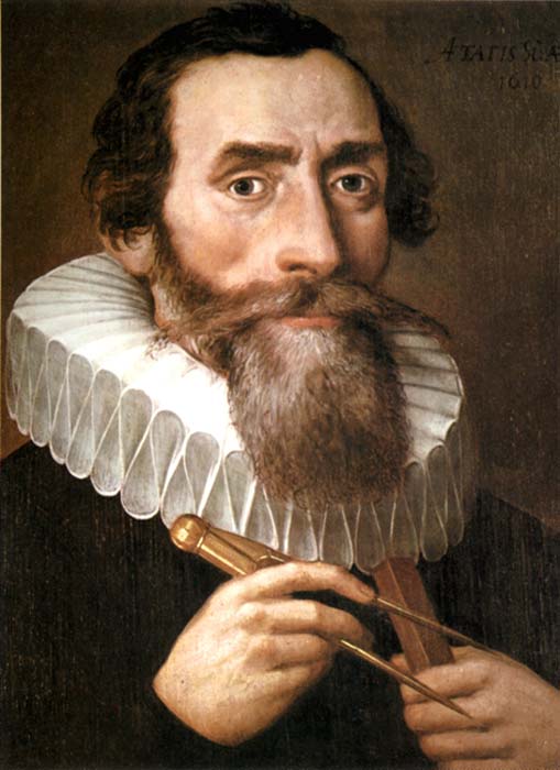 Kepler was a German mathematician and optician.