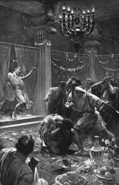 The killing of Cleitus, André Castaigne 1898–1899