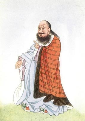 Depiction of Laozi in E.T.C. Werner's Myths and Legends of China
