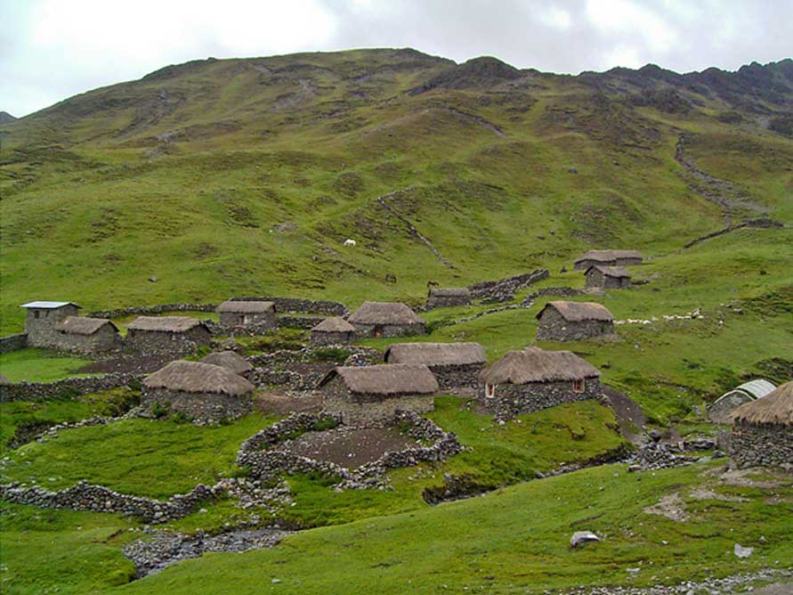 A Q'ero village
