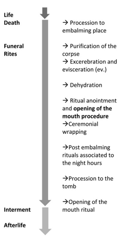 The mummification process