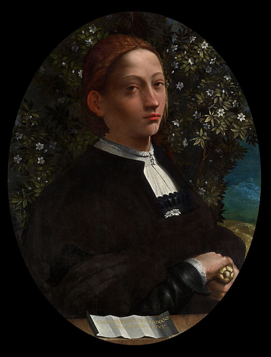 The only confirmed Lucrezia Borgia portrait painted from life, attributed to Dosso Dossi, circa 1519. (Dosso Dossi / Public domain)
