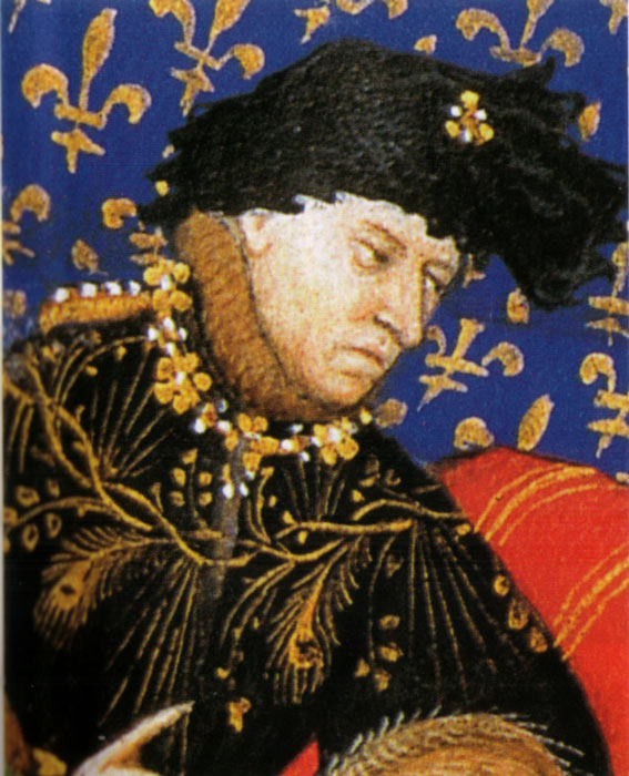 Un retrato del atribulado rey Carlos VI de Francia (dominio público)