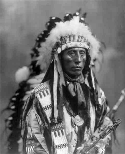 Portrait of Jack Red Cloud, 1899. (Public domain)