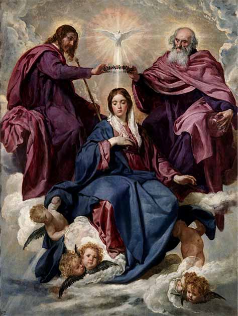 Historians believe jus primae noctis is a myth and yet even in the Catholic world there are mentions of this right and frequently priests looked the other way. The coronation of the Virgin Mary by Diego Velazquez. (Shalone / Adobe Stock)
