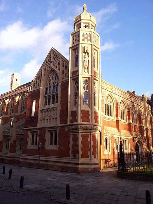The refurbished Old Divinity School of St John’s College, Cambridge.