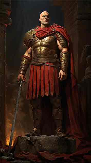Representational image of Roman Emperor Maximinus Thrax. (JUSTIN / Adobe Stock)