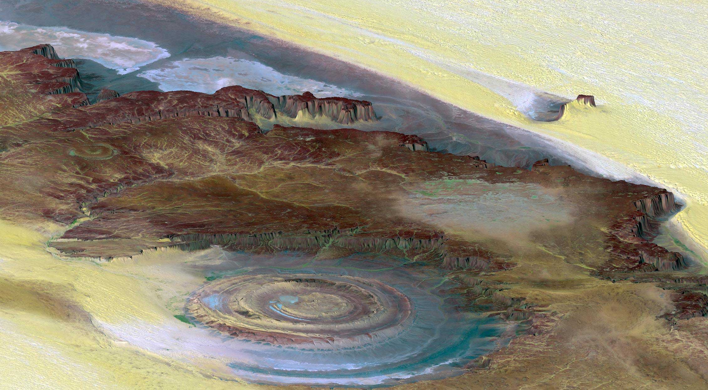 The Richat Structure in Mauritania