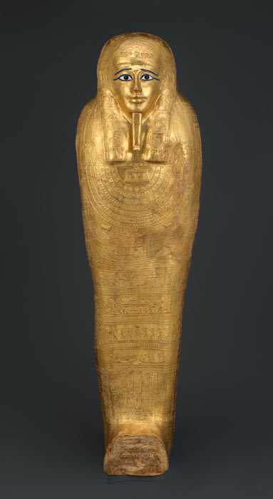 El sarcófago robado de Nedjemankh fue repatriado a Egipto en 2019. (Museo Metropolitano de Arte / CC0)