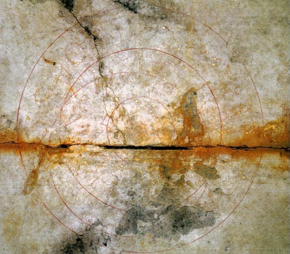 The star chart at the Kitora Tomb in Asuka (Wikimedia Commons)