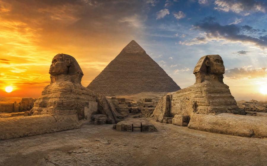 Two Sphinx