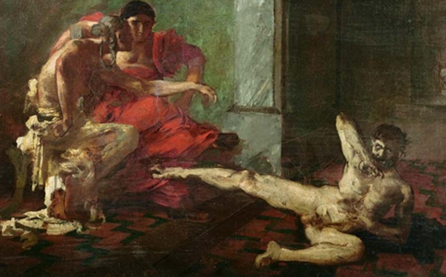 Locustra testing Poison by Joseph-Noël Sylvestre 