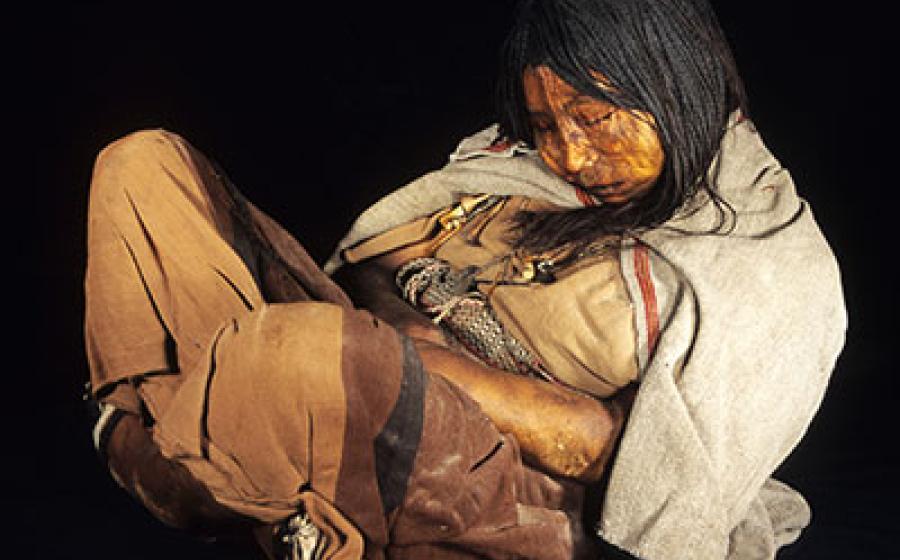 13-year-old female mummy, called the Llullaillaco Maiden, was recovered in 1999