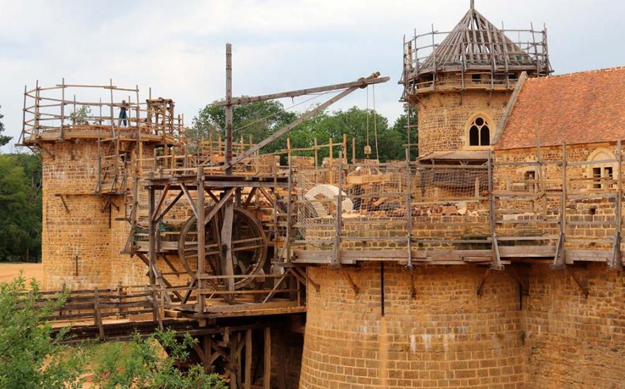 Guédelon Castle, France. Source: Atlantis / Adobe Stock.
