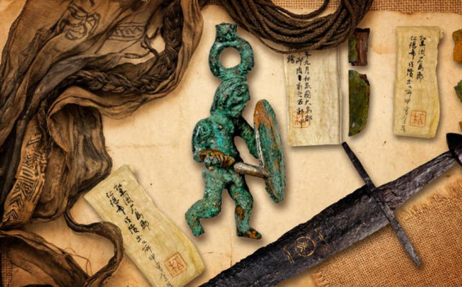 Collage of some of the great archaeological finds reported by Ancient Origins in 2025