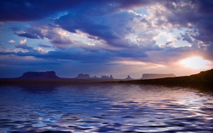 Deriv; A drowned land. 