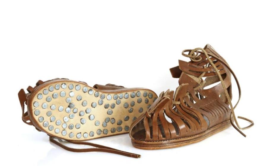 A recreation of the original Roman sandal. Source: Courtesy of the Bavarian State Office for Monument Protection.