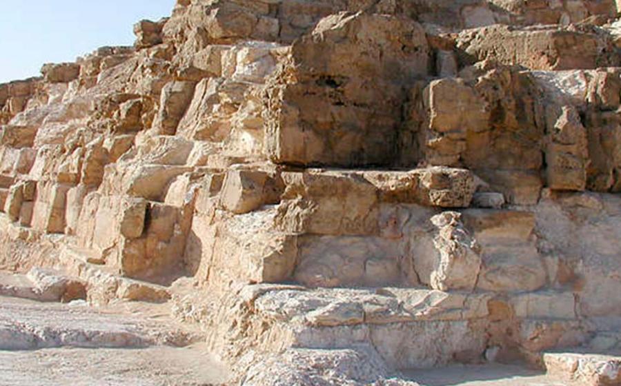 Pyramid of Djedefre at Abu Rawash. Credit: Jon Bodsworth 