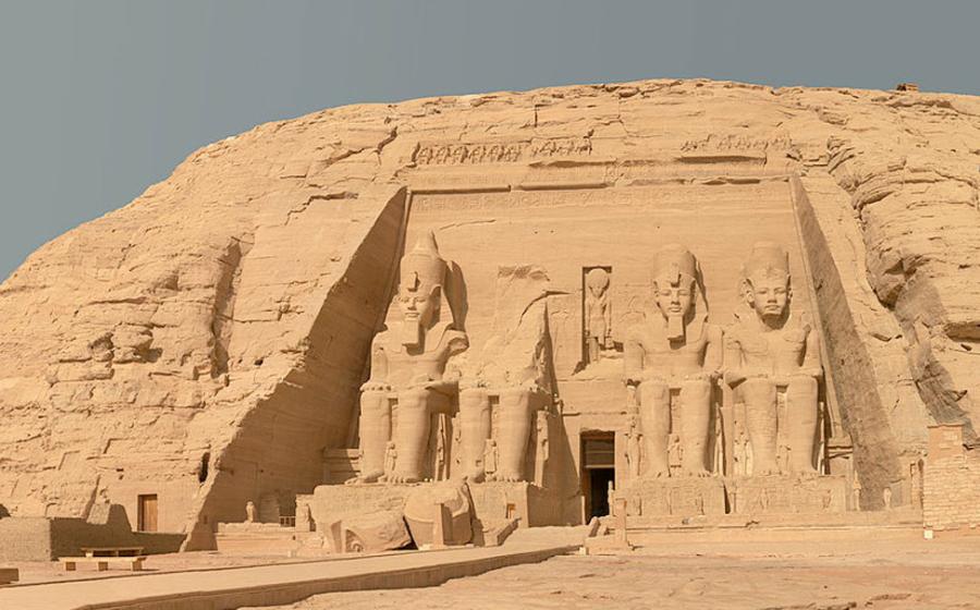 Great temple moved in the 1960s Abu Simbel temple rescue operation.