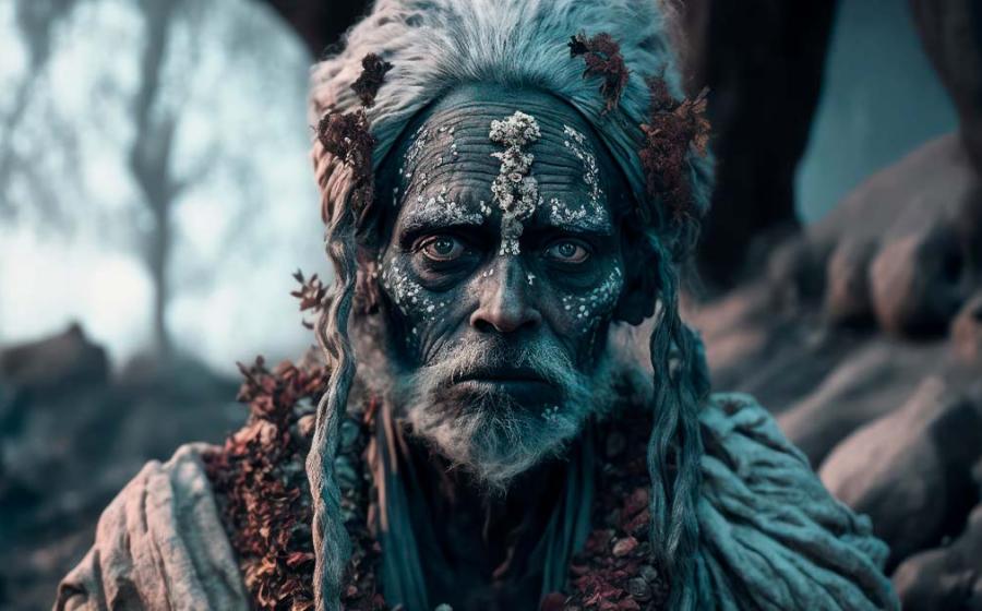 Representational image of an Aghori. Source: Dondon Gigantone / Adobe Stock.