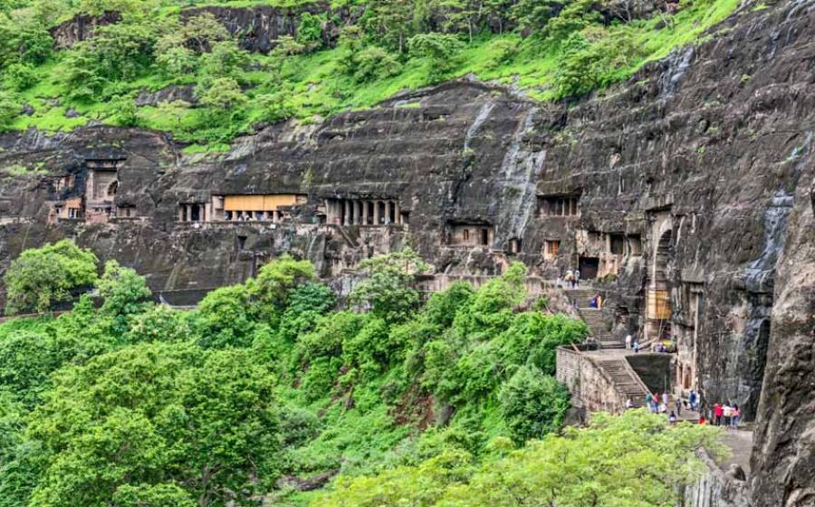 The Ajanta caves in India. Source: mukulbanerjee / Adobe Stock
