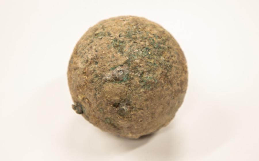Intact 190-Year-Old Cannonball Discovered At The Alamo