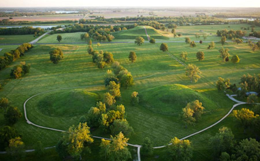 Ancient Cahokia Mounds
