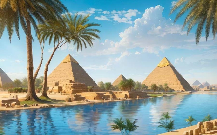 The Nile turned ancient Egypt into a superpower. Source: ahmudz / Adobe Stock.