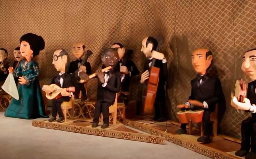 Egyptian puppetry. Source: YouTube Screenshot / Euronews.