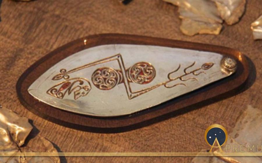 The Norrie's Law hoard. In the National Museum of Scotland, Edinburgh (Mike Peel / CC BY-SA 4.0)